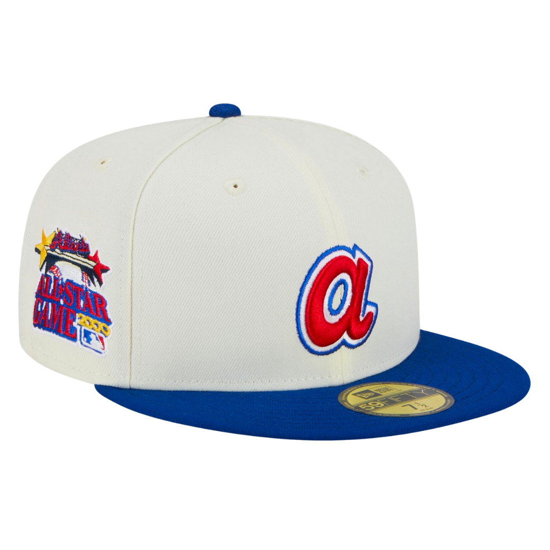 New Era Atlanta Braves Vintage Front 59FIFTY Fitted Cap - Macy's