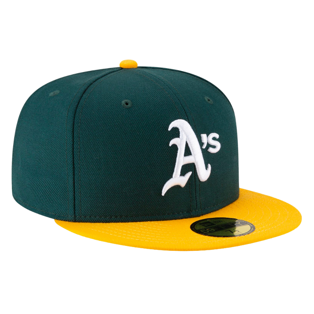 New Era 59FIFTY MLB Oakland Athletics Side Patch Bloom Fitted Hat 7 5/8