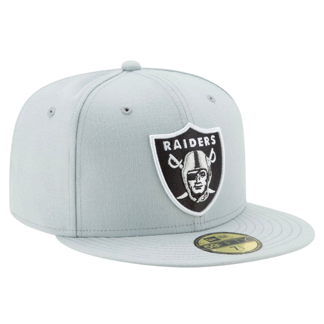 Men's Las Vegas Raiders New Era Black Local 59FIFTY Fitted Hat