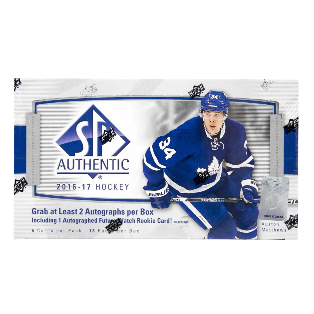 2018-19 SP Authentic Hockey Base Cards Set 100 Cards