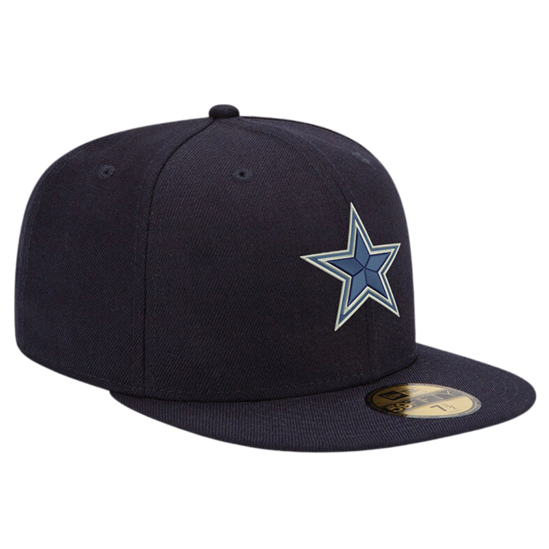 Dallas Cowboys Team Logo Navy 59FIFTY Fitted Hat – Fan Cave