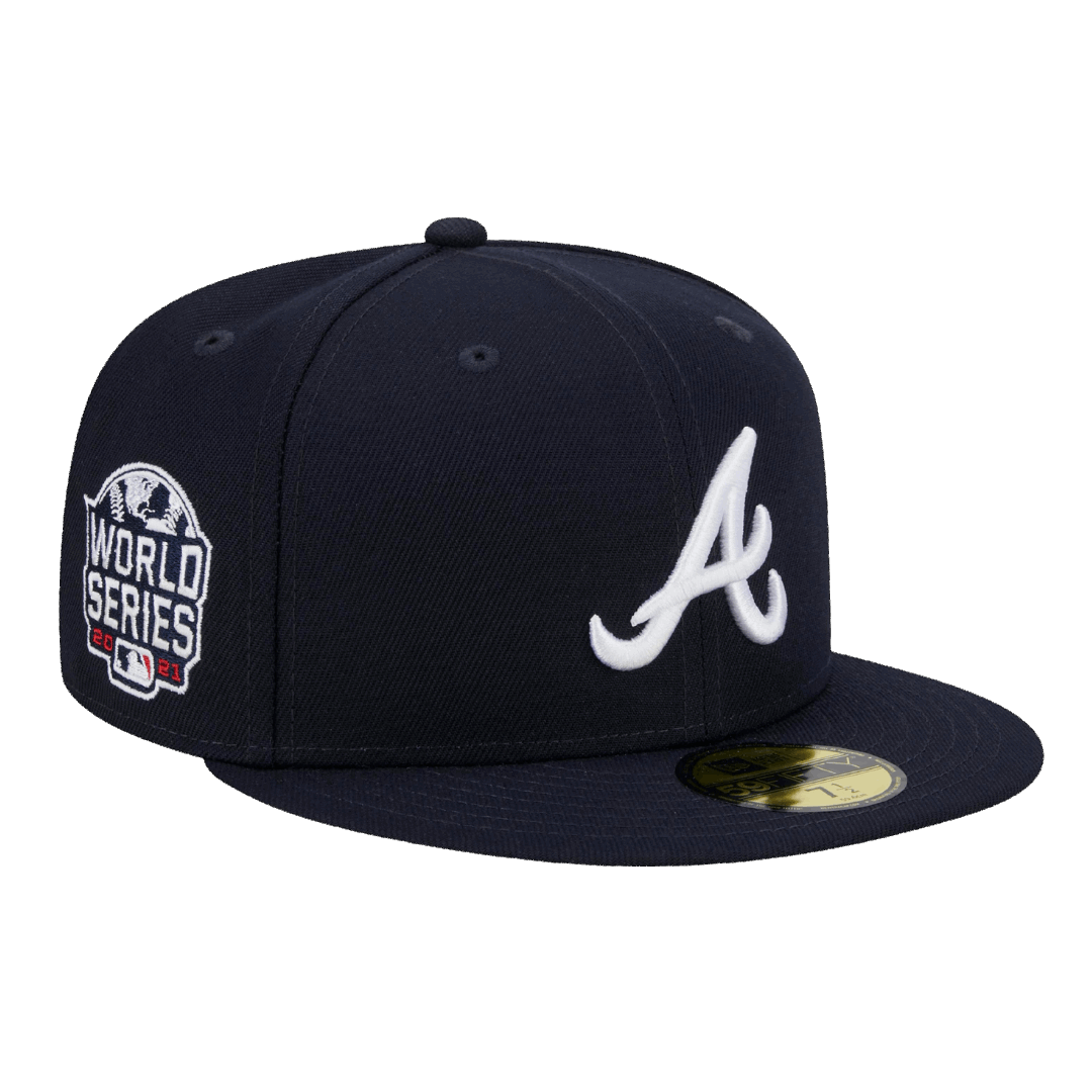 Atlanta Braves men's baseball jersey side patch size store medium