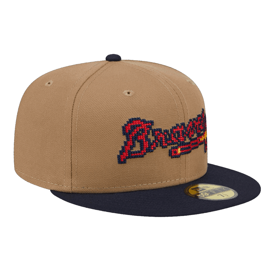 Exclusive New hotsell Era 59FIFTY Atlanta Braves Fitted Hat 7 1/8