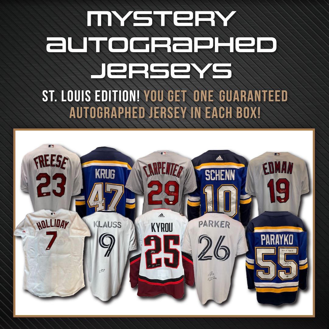 Fan Cave Exclusive St. Louis Jersey Mystery Box: Series 1 - Only 10 Av