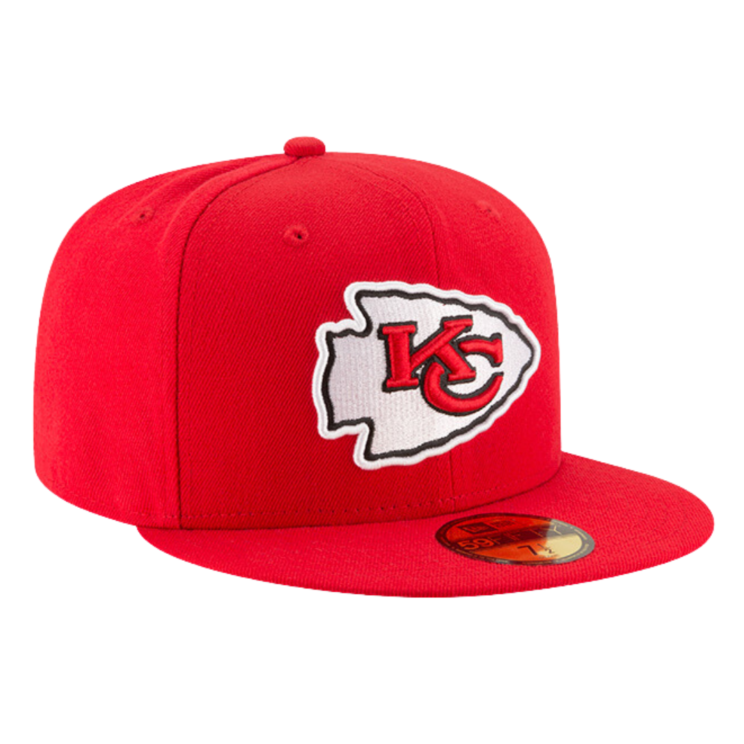 New Red and Cream New Era Kansas City Chiefs AFC Toque