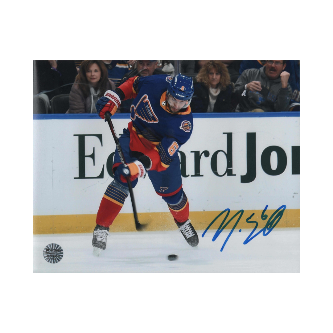 Justin Faulk St. Louis Blues Autographed 8 x 10 White Jersey Shooting  Photograph - Autographed NHL Photos at 's Sports Collectibles Store