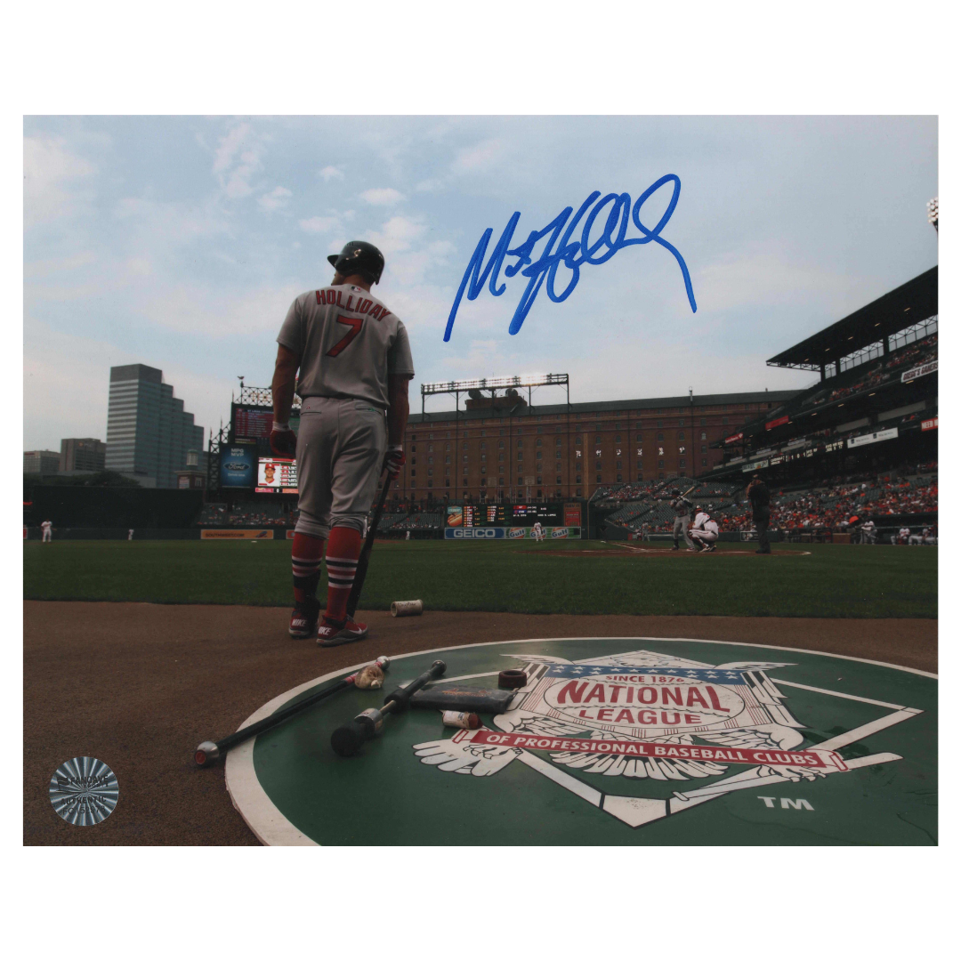 Matt Holliday St Louis Cardinals Autographed Baseball - Fan Cave COA
