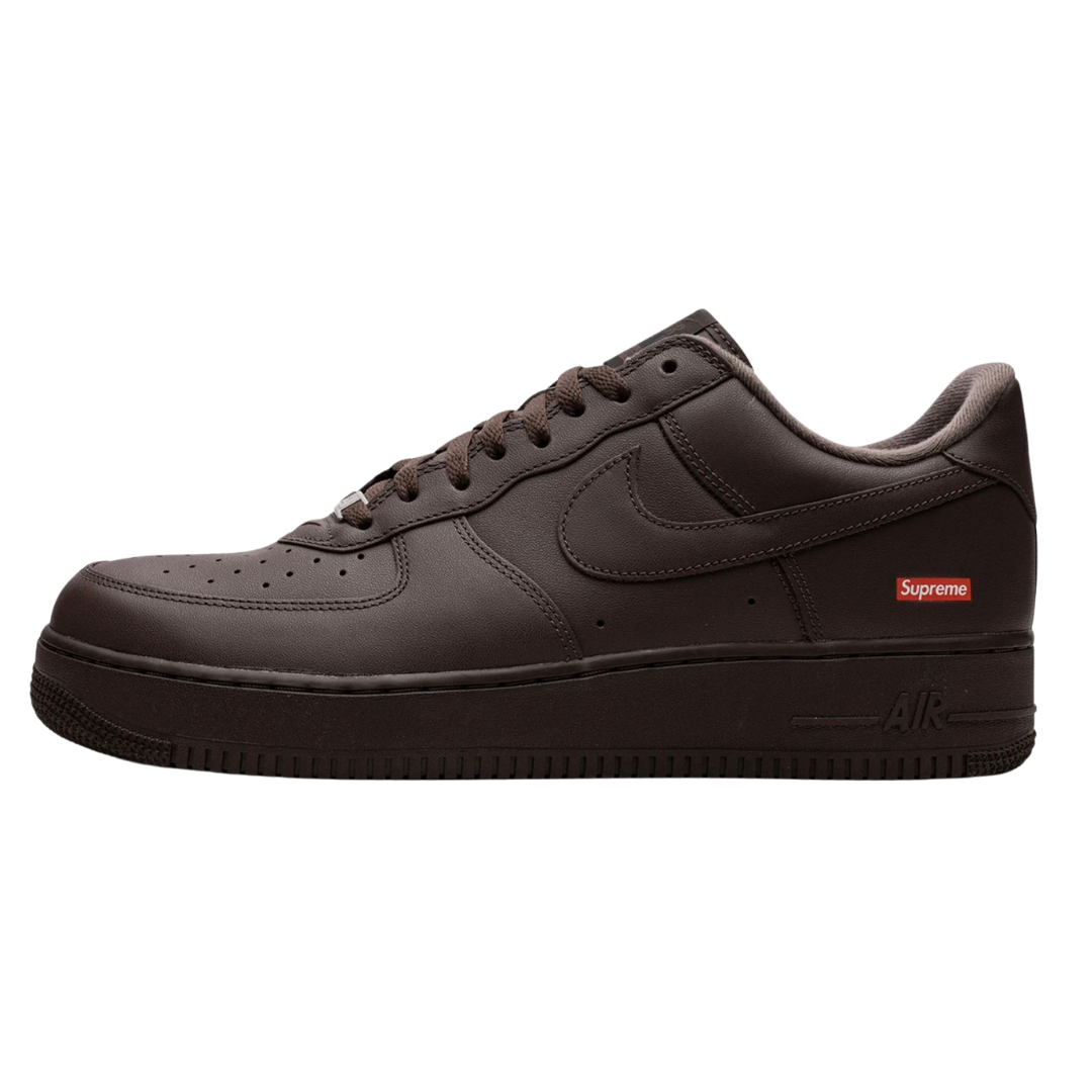 Supreme x air hot sale force 1 black