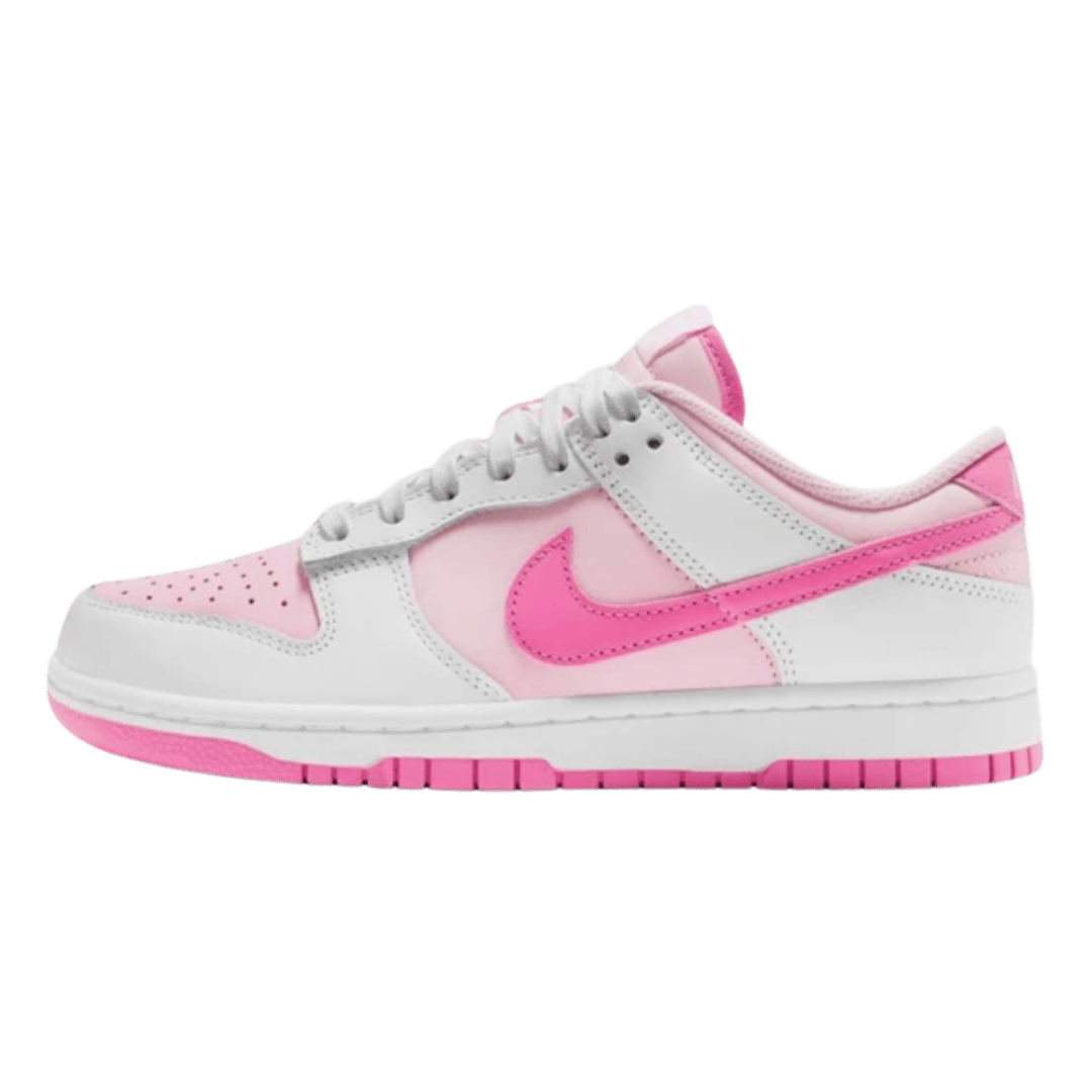 Dunk outlets low white pink 6y/7.5W