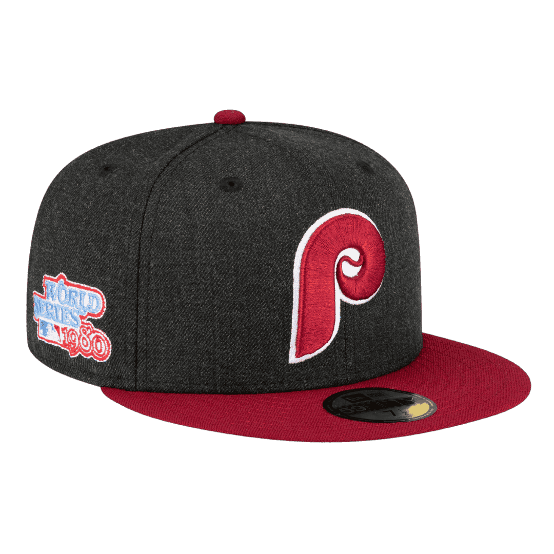 Exclusive New Era 59FIFTY Philadelphia Phillies Fitted Hat 7 1/2 2024