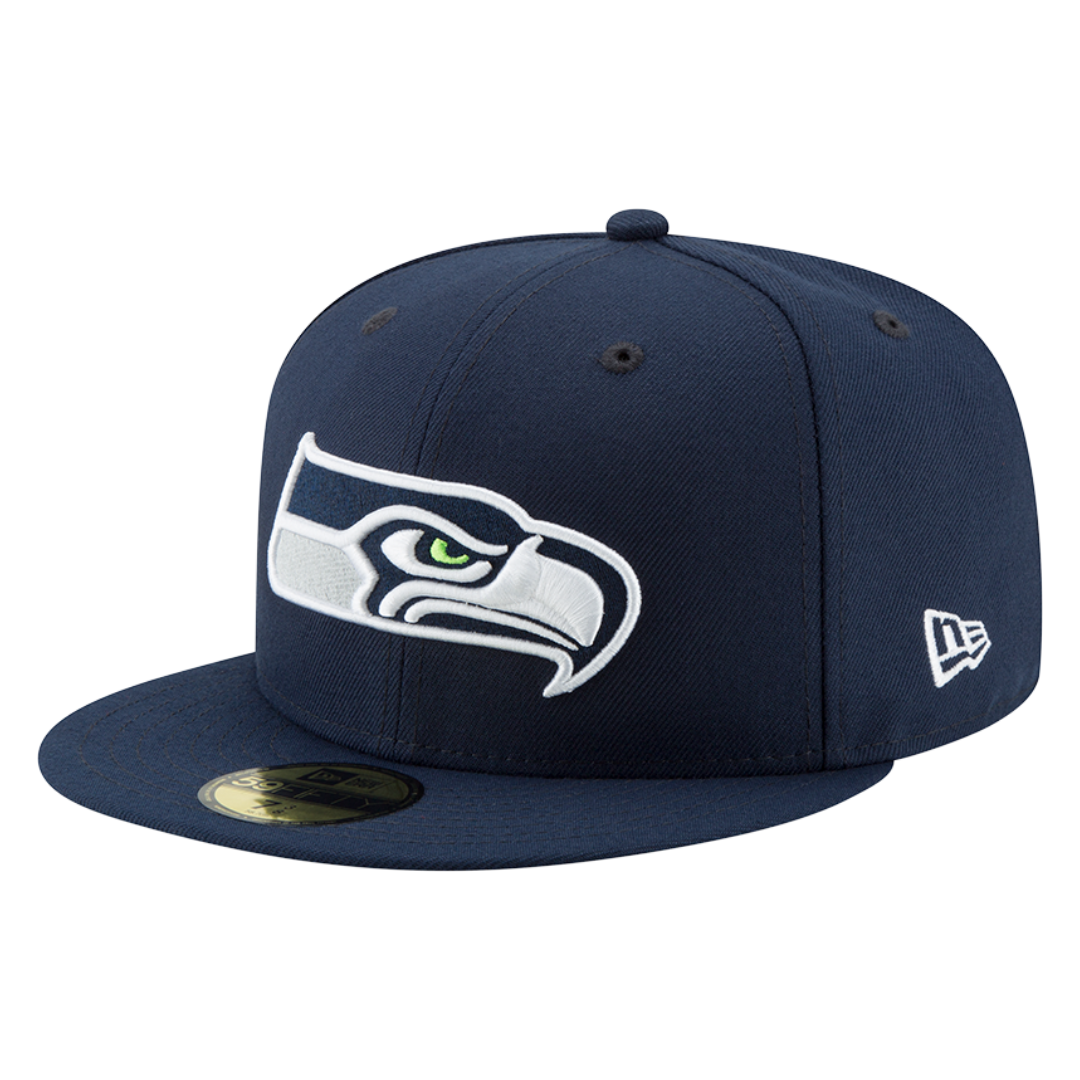 Mitchell & Ness Seattle Seahawks Hat Helmet Logo SnapBack Wool Cap