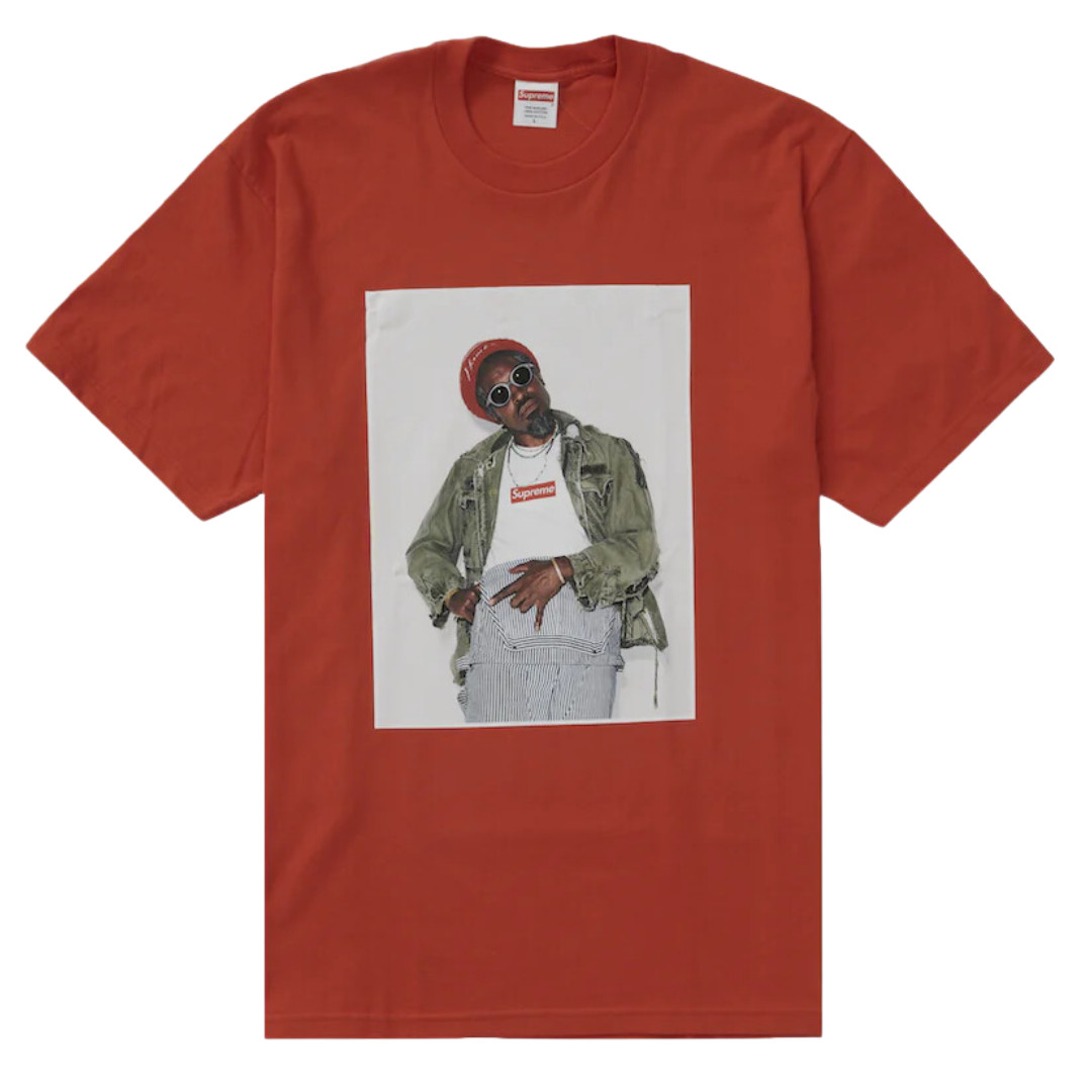 新発売】 Supreme André 3000 Tee Tシャツ/カットソー(半袖/袖なし