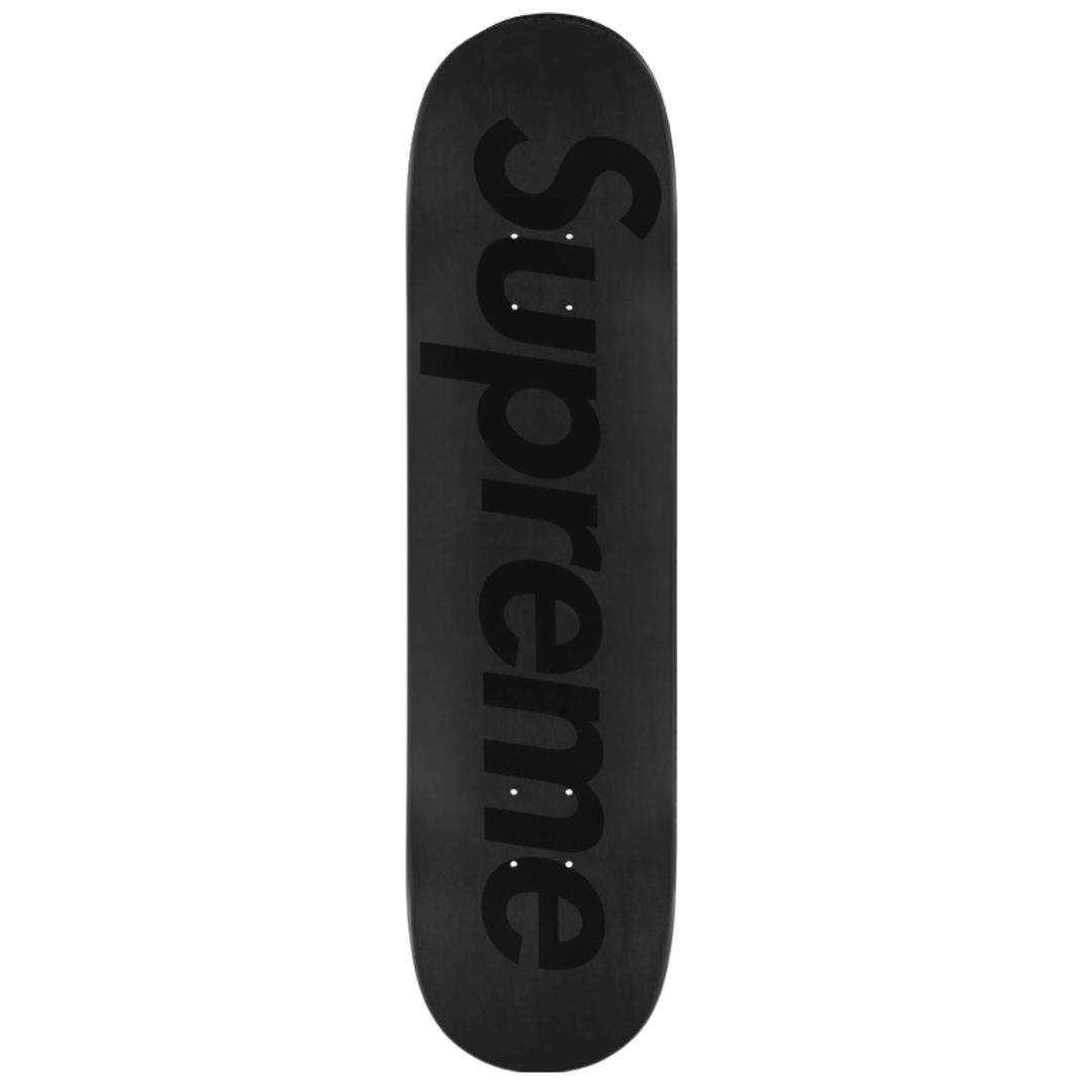Supreme Tonal Box Logo Skateboard Deck - Black – Fan Cave