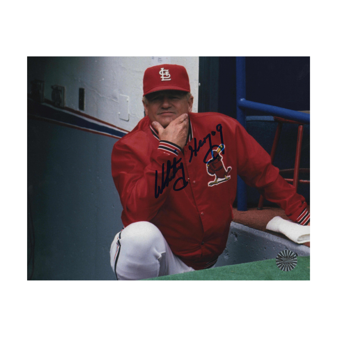 Whitey Herzog Signed Cardinals 16x20 Photo (JSA COA)