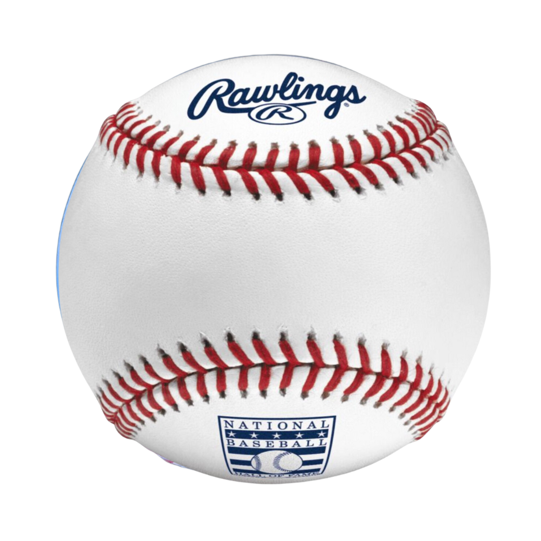  Rawlings Hall of Fame Logo Baseball : Sports Fan Baseballs :  Sports & Outdoors