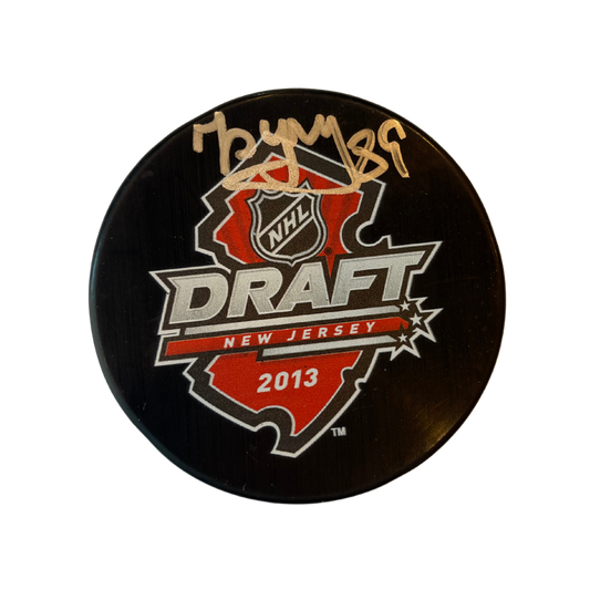 Pavel Buchnevich St Louis Blues Autographed 2013 NHL Draft Puck - JSA COA