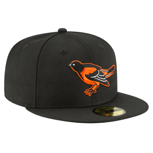 Baltimore Orioles 1989 Cooperstown Collection Wool New Era Black 59FIFTY Fitted Hat