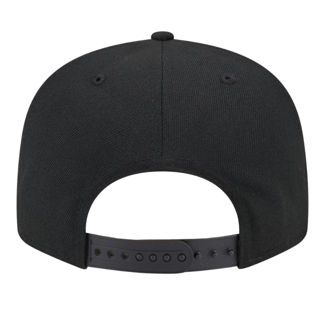 Boston Celtics MONOCHROME XL-LOGO Grey-Black Fitted Hat