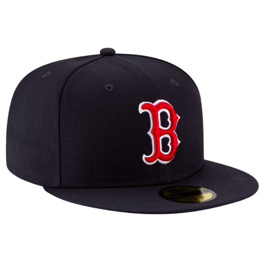 Boston Red Sox Cooperstown Collection Wool New Era Navy 59FIFTY Fitted Hat