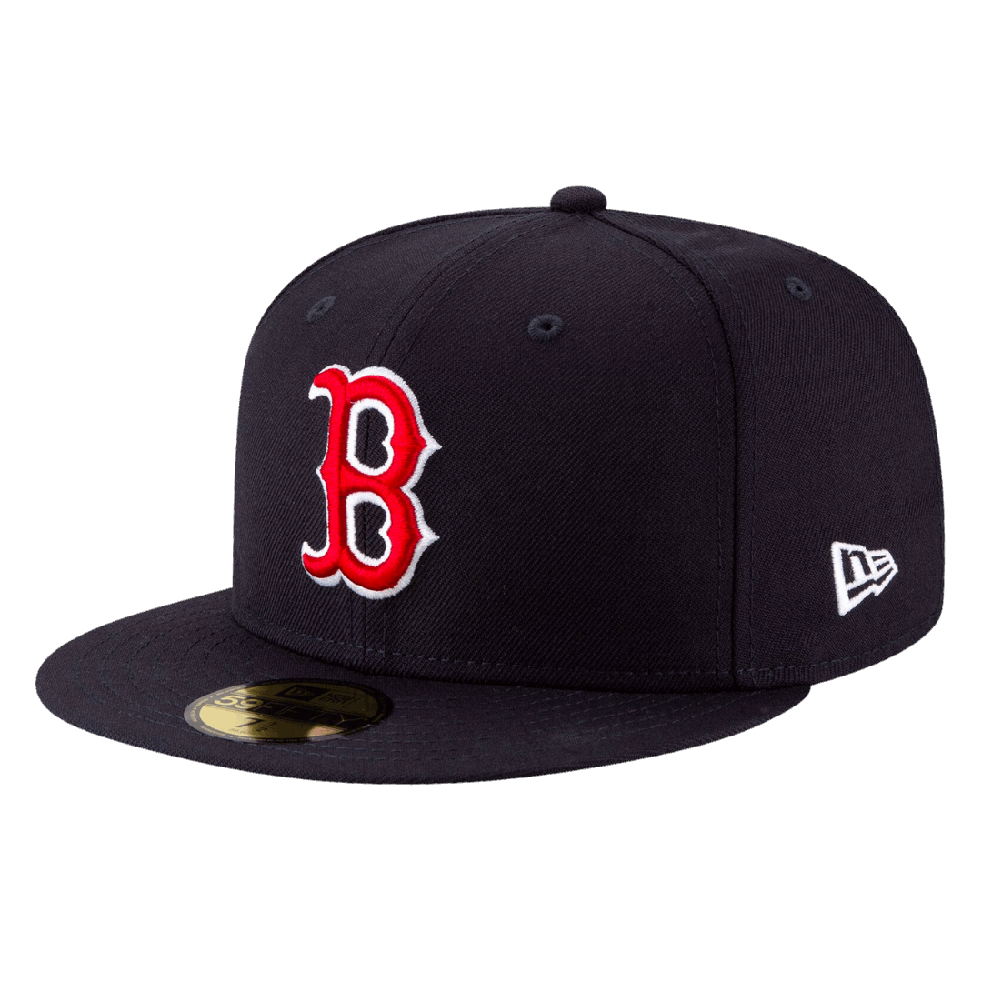 Boston Red Sox Cooperstown Collection Wool New Era Navy 59FIFTY Fitted Hat