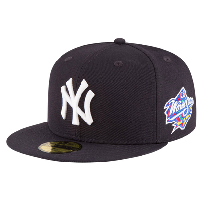 New York Yankees 1998 World Series Patch New Era Navy 59FIFTY Fitted Hat