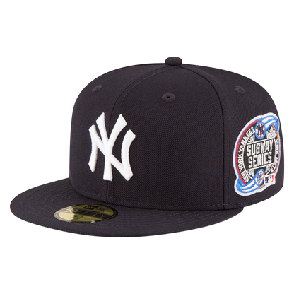 New York Yankees 2000 Subway Series Patch New Era Navy 59FIFTY Fitted Hat