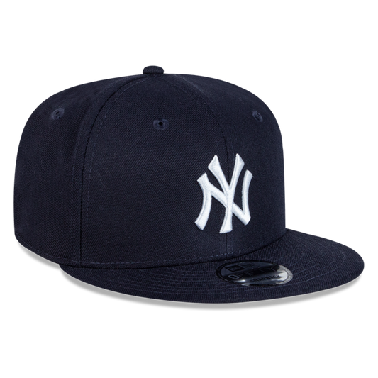 New York Yankees Official Team Color Navy New Era 9FIFTY Adjustable Snapback Hat