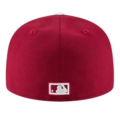 Philadelphia Phillies Cooperstown Collection Wool New Era Maroon 59FIFTY Fitted Hat