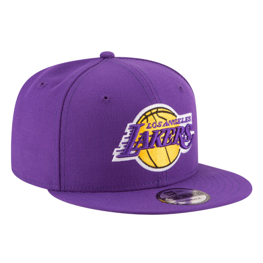 Los Angeles Lakers Official Team Color Purple New Era 9FIFTY Adjustable Snapback Hat