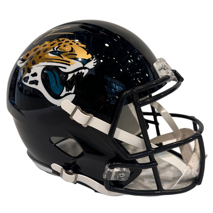 Trevor Lawrence Jacksonville Jaguars Autographed Full Size Speed Rep Helmet - Fanatics COA