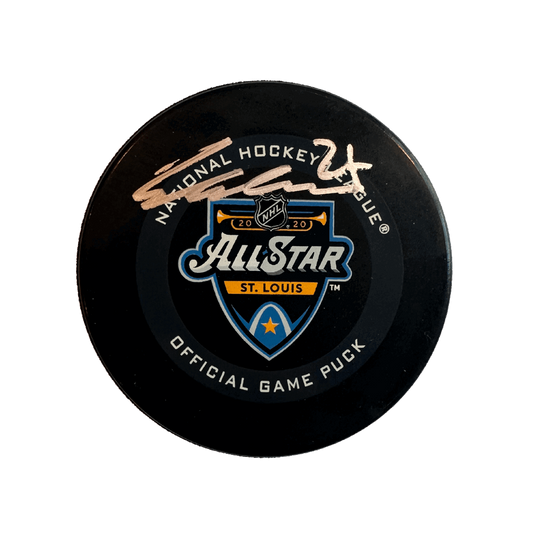 Alex Pietrangelo St Louis Blues Autographed 2020 All Star Official Game Puck - JSA COA