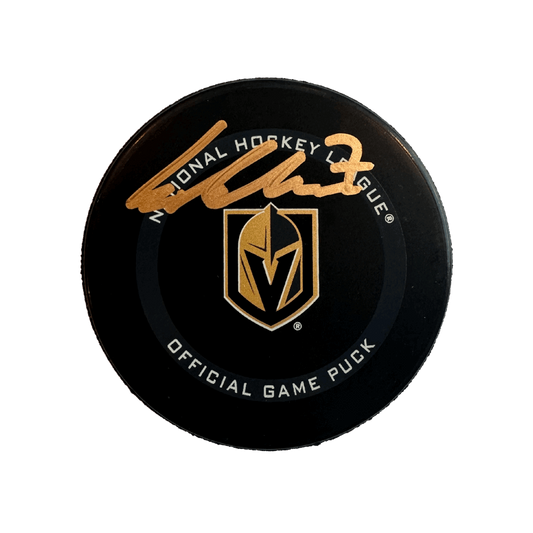 Alex Pietrangelo Vegas Golden Knights Autographed Official Game Puck - JSA COA