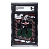 Michael Penix Jr SGC 9 2024 Panini Absolute Retail Rookie RC Card #108