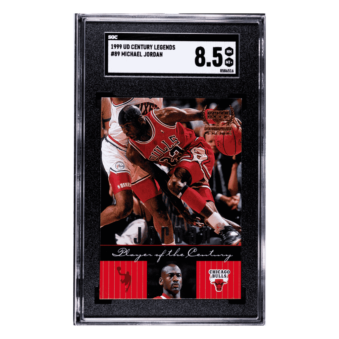 Michael Jordan SGC 8.5 1999 Upper Deck Century Legends Card #89