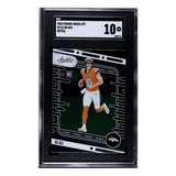 Bo Nix SGC 10 2024 Panini Absolute Retail Rookie RC Card #112