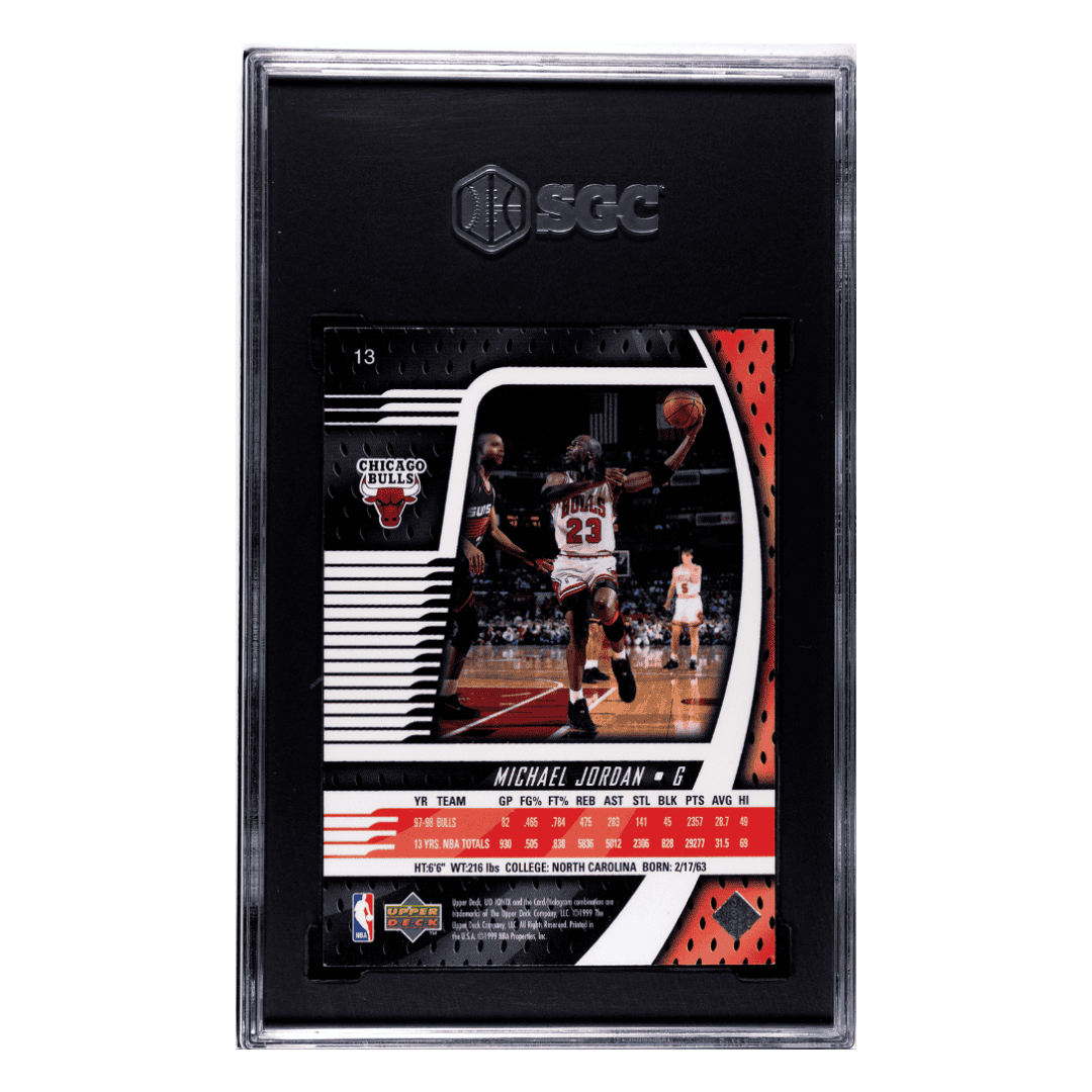 Michael Jordan SGC 9 1998-99 Upper Deck Ionix Card #13