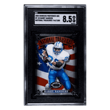 Barry Sanders SGC 8.5 2000 Panini Donruss Preferred Qbc National Treasures #D /1000 Card #NT-20