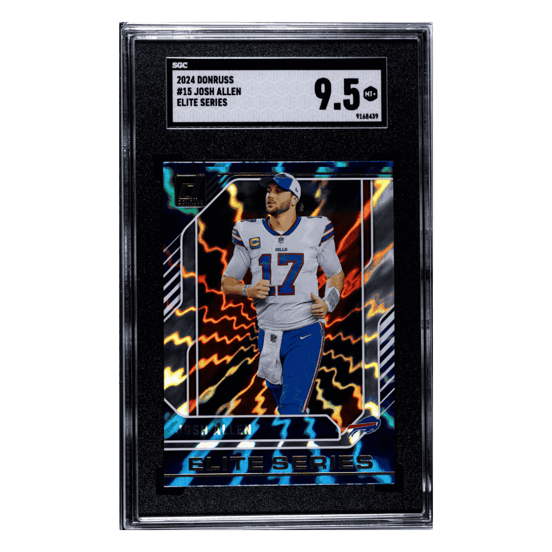 Josh Allen SGC 9.5 2024 Panini Donruss Elite Series SP Card #15