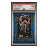 Steve Austin PSA 9 2023 Panini Prizm WWE Undercard Blue #D/35 Card #197