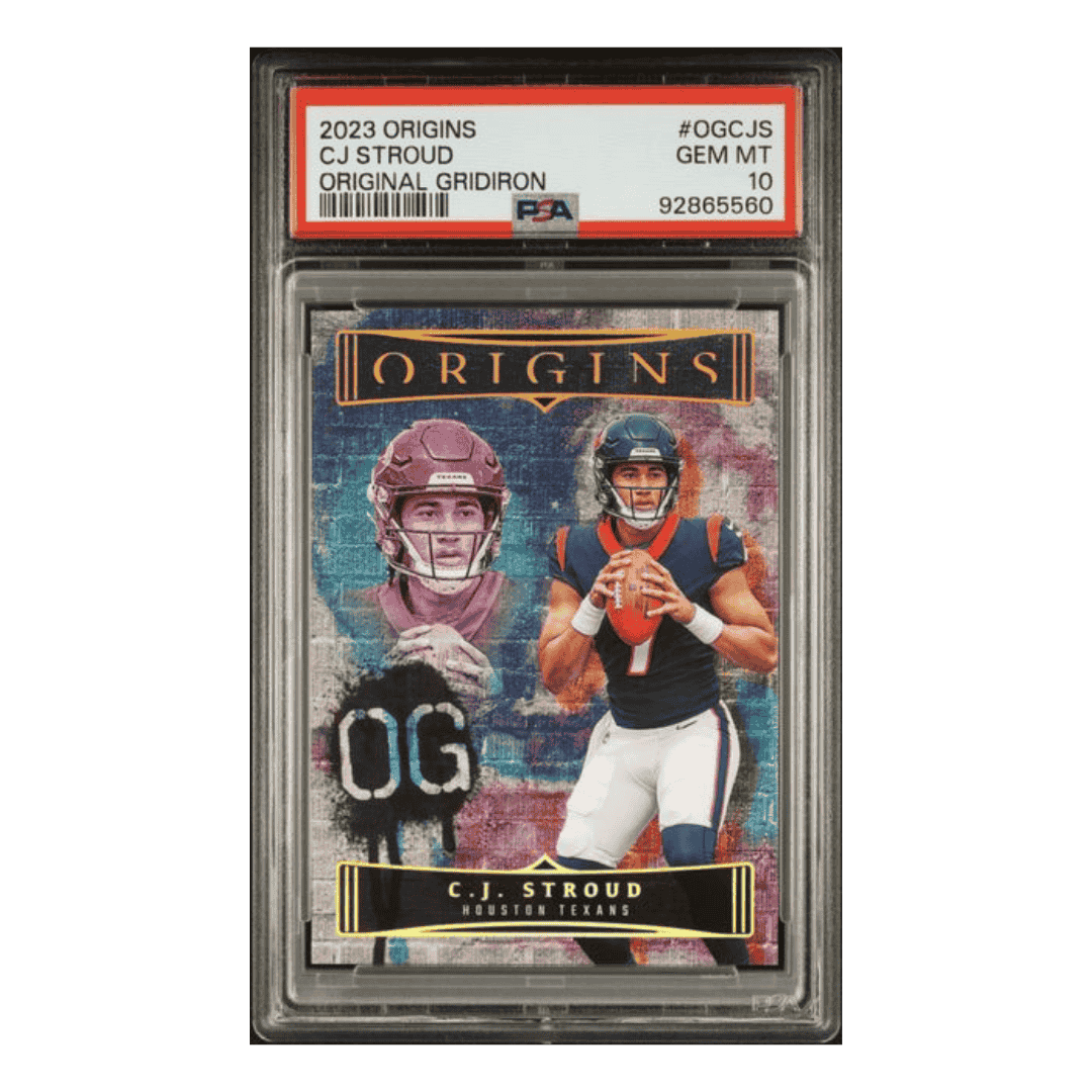 C.J. Stroud PSA 10 2023 Panini Origins Original Gridiron Card #OGCJS