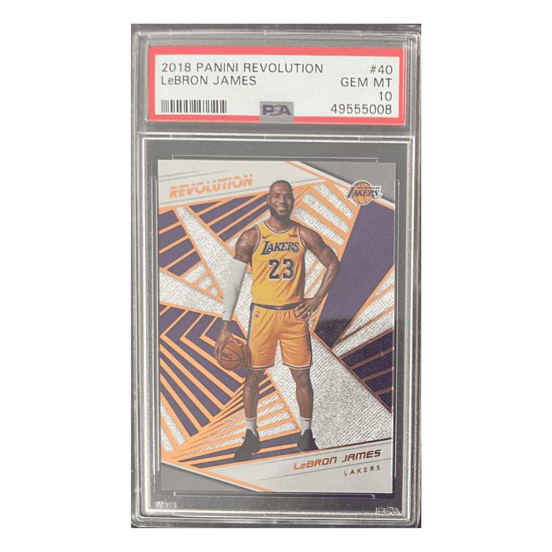 LeBron James PSA 10 2018 Panini Revolution Card #40