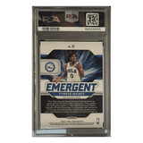 Tyrese Maxey PSA 10 2020 Panini Prizm Emergent Rookie RC Card #24