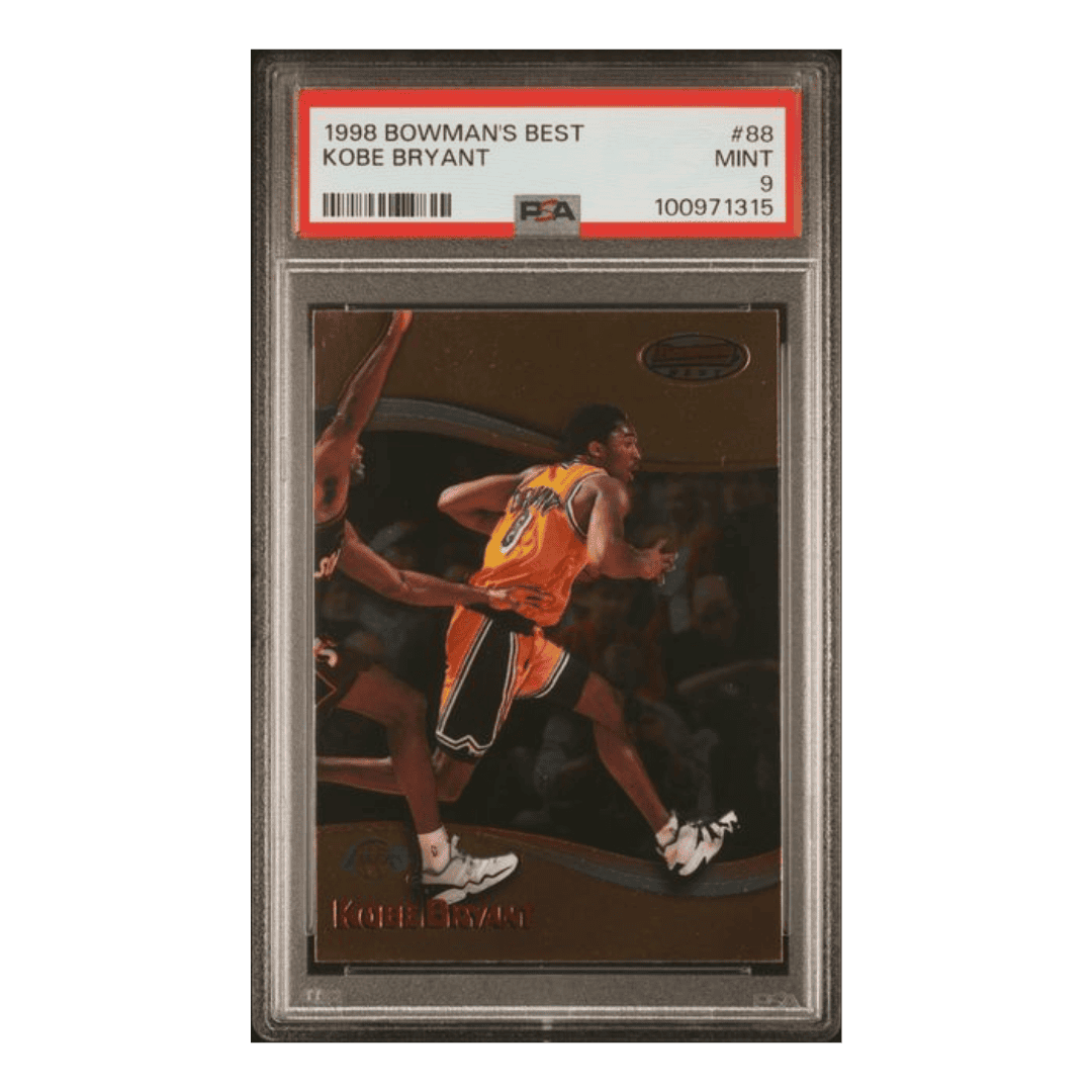 Kobe Bryant PSA 9 1998 Bowman's Best Card #88