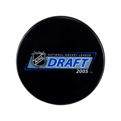 Unsigned 2005 NHL Draft Logo Hockey Puck