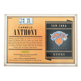 Carmelo Anthony 2013-14 Panini Timeless Treasures Treasured Threads 1/1 Card #23