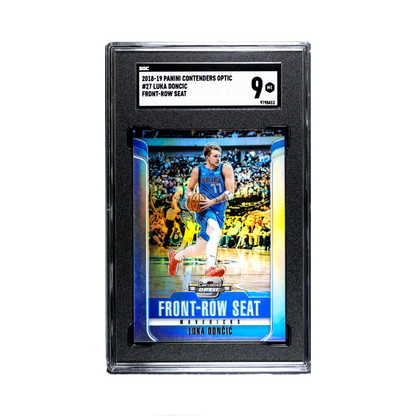 Luka Doncic SGC 9 MINT 2018-19 Contenders Optic Front Row Seat RC #27