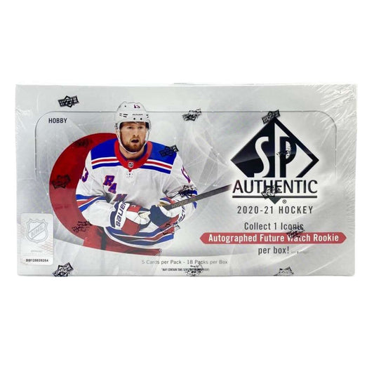 2020-21 Upper Deck SP Authentic Hockey Hobby Box