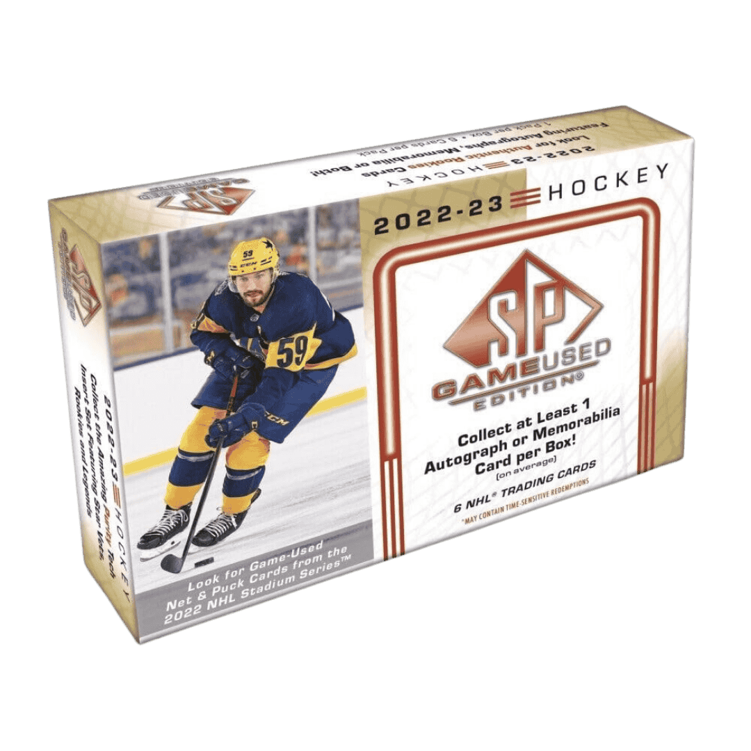 2022-23 Upper Deck SP Game Used Hockey Hobby Box