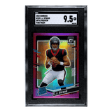 C.J. Stroud SGC 9.5 2023 Donruss Optic Preview Pink Prizm Rookie RC Card #339