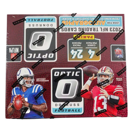 2023 Panini Donruss Optic Football Retail Box - 24 Pack